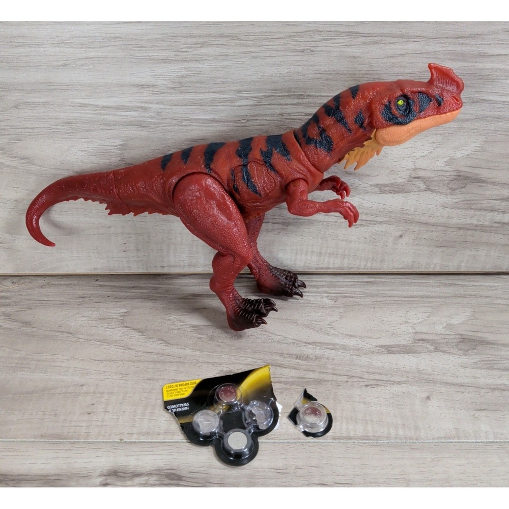Mattel Jurassic World Survival Wild Roar Afrovenator Dinosaur Figure